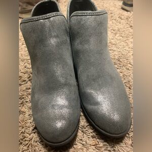 Pewter Ankle Boots